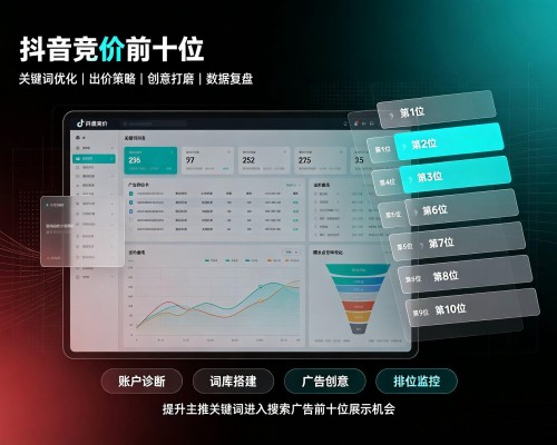 海勃湾抖音搜索竞价