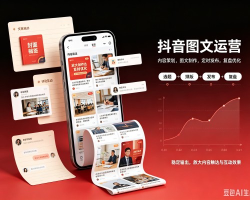 海勃湾抖音图文代运营服务